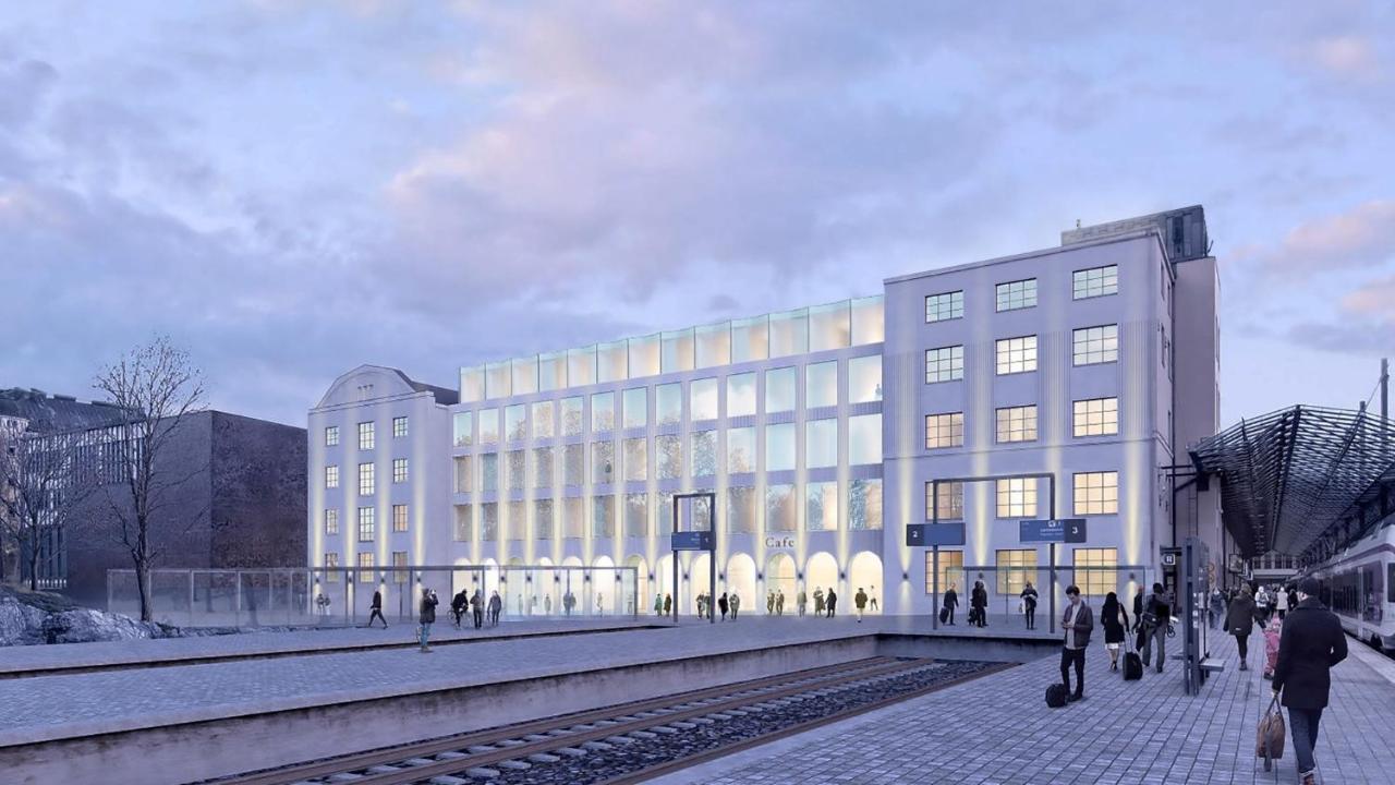 Scandic Grand Central Helsinki Exterior foto